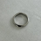 Leher - Wave Ring - Stainless Steel Silver