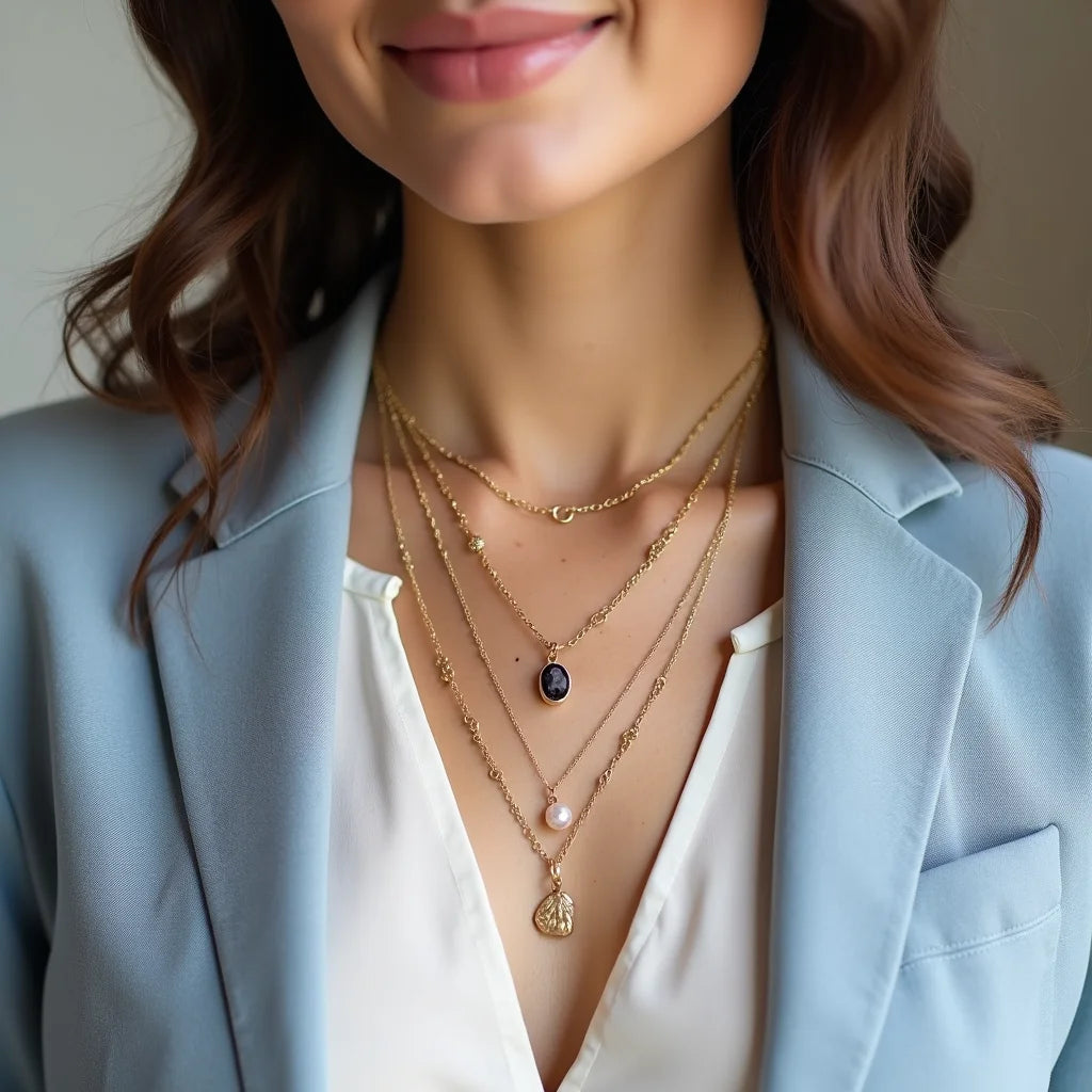 Multi-layered Necklaces - How to Layer Multilayered Necklaces for Effortless Style