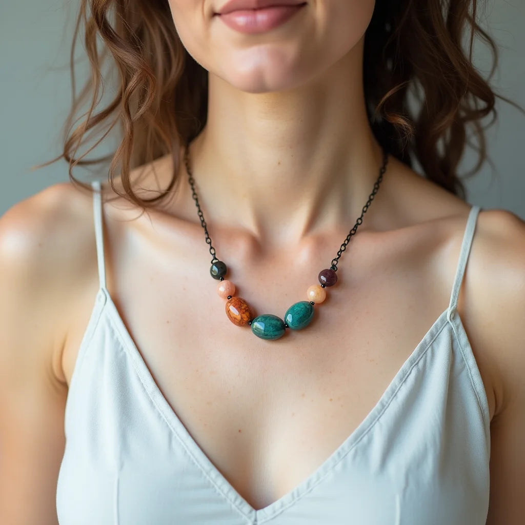 Rainbow Natural Stone Necklaces - How Rainbow Natural Stone Necklaces Elevate Everyday Style