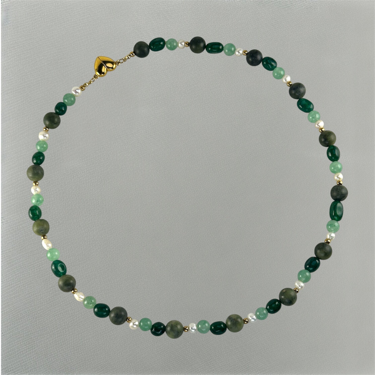 Forest - Handcrafted Beaded Necklace
