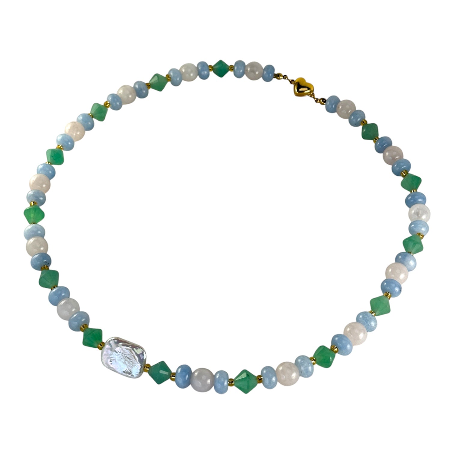 Isla - Handcrafted Beaded Necklace