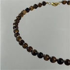 Espresso - Handcrafted Beaded Necklace
