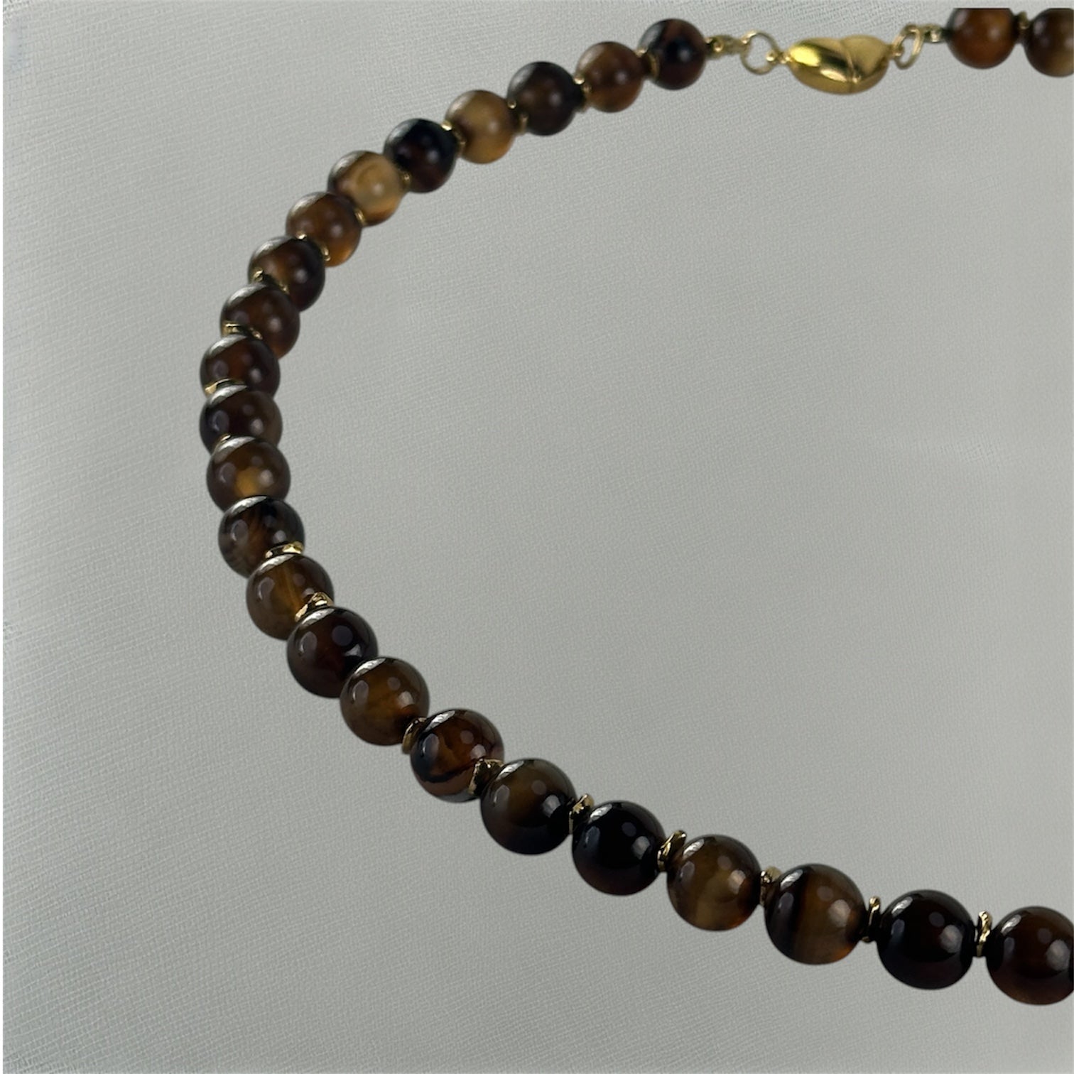 Espresso - Handcrafted Beaded Necklace