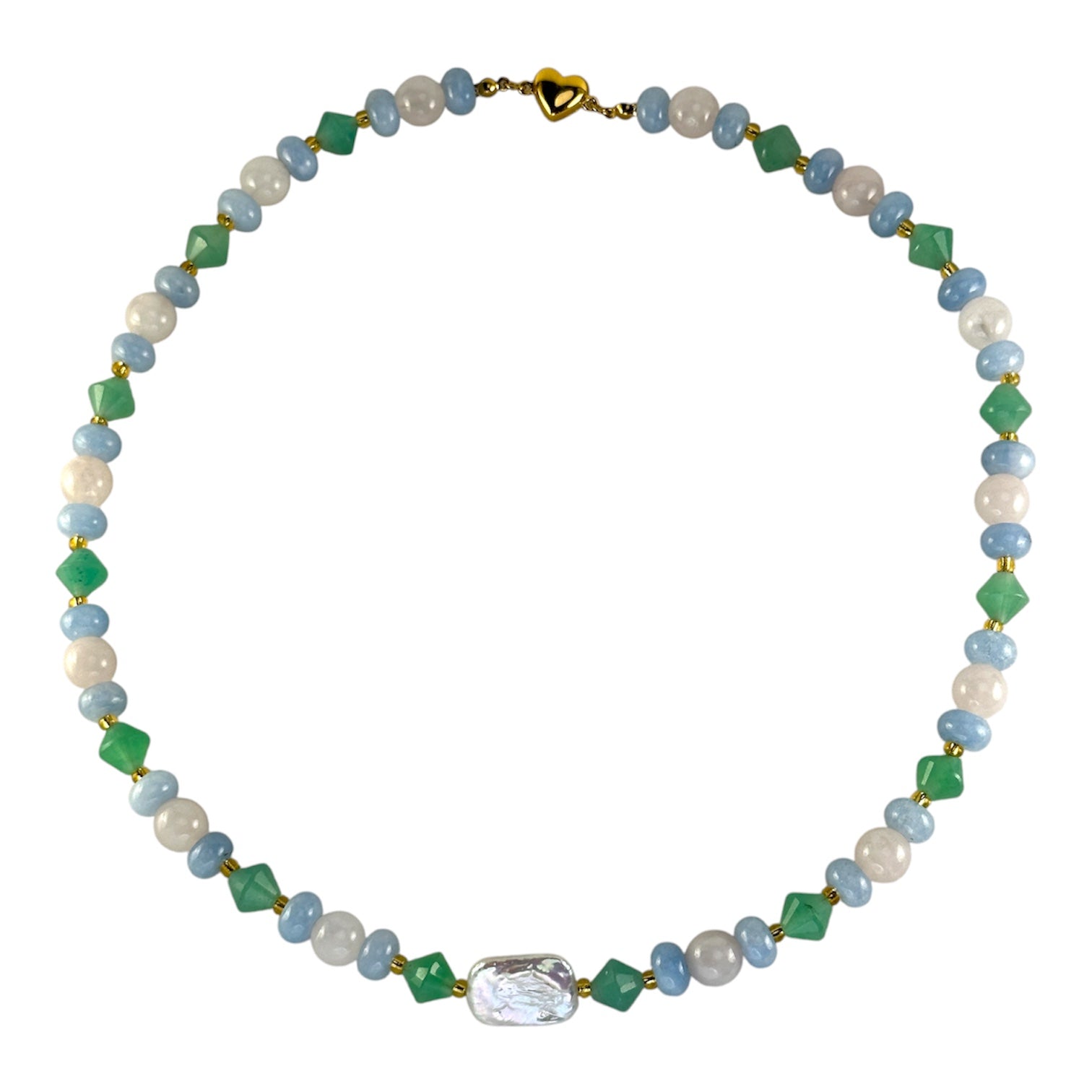 Isla - Handcrafted Beaded Necklace