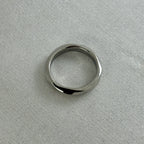 Leher - Wave Ring - Stainless Steel Silver -  - LUMENAURA