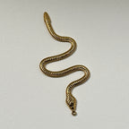 Saap - Snake Pendant - 18k Gold PVD