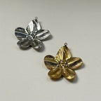 Phool - Flower Pendant - 18k Gold PVD