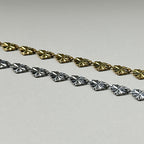 Payal - Starry Heart Anklet - 18k Gold PVD
