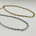 Payal - Starry Heart Anklet - 18k Gold PVD