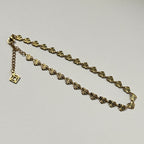Payal - Starry Heart Anklet - 18k Gold PVD