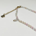 Payal - Glass Crystal Anklet - 18k Gold PVD