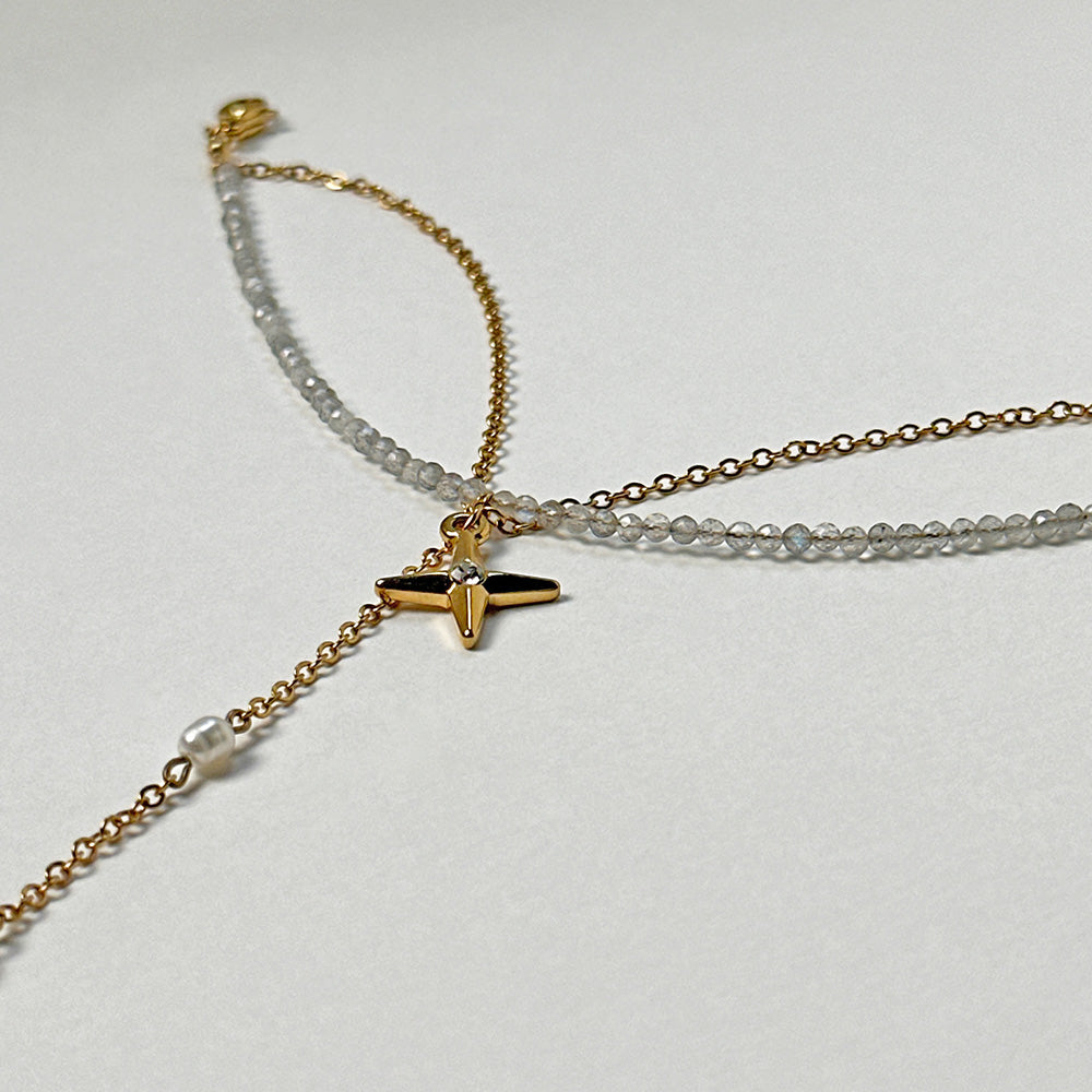 Phool - Pearl Handcrafted Handchain
