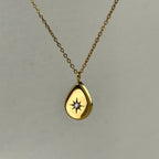 Jaan - "I AM LOVED" Reversible Necklace - 18k Gold PVD -  - LUMENAURA