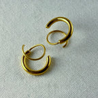 Avarti - Spiral Earrings - 18k Gold PVD -  - LUMENAURA