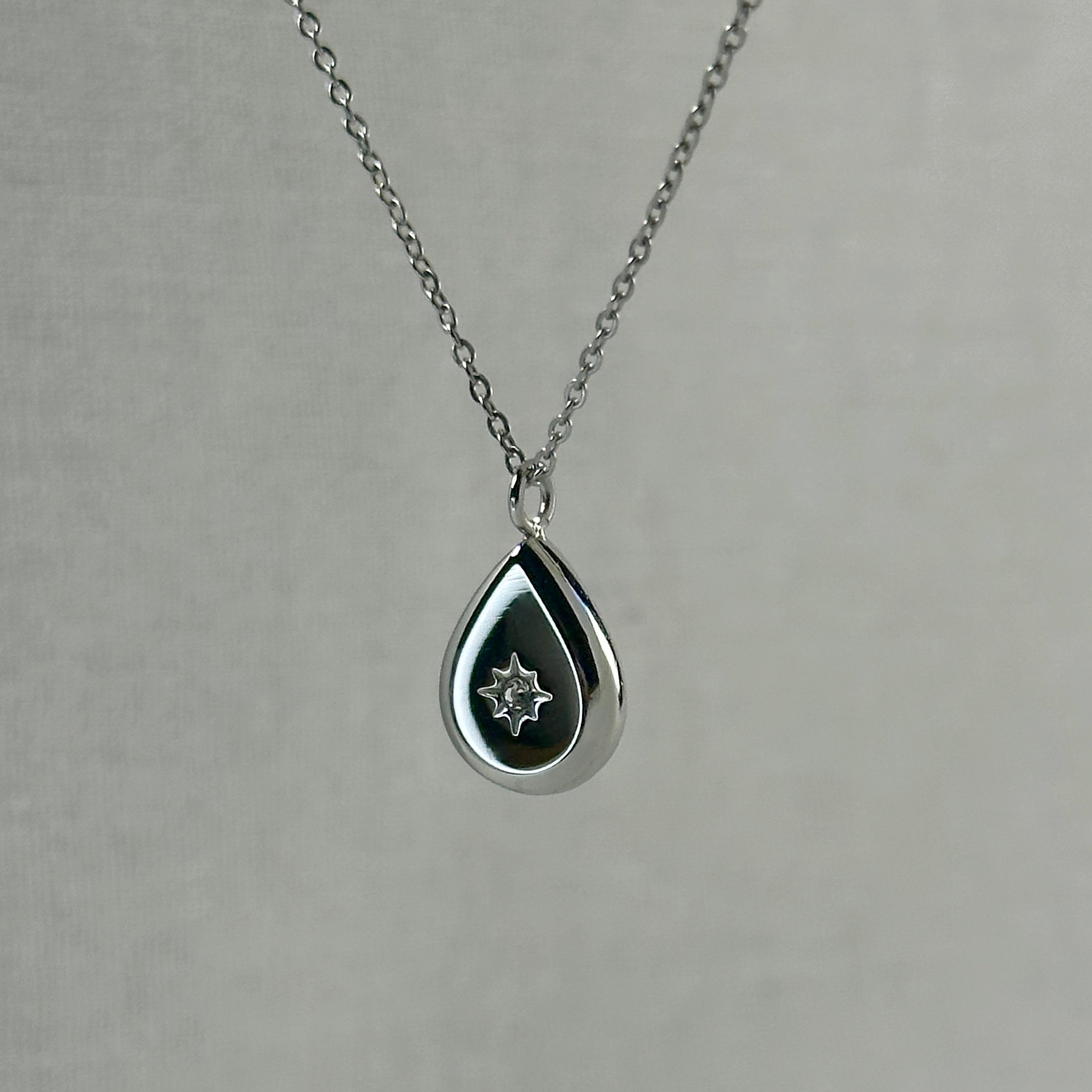 Jaan - "I AM LOVED" Reversible Necklace - Stainless Steel Silver - LUMENAURA  LUMENAURA