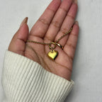 Dil - Heart Bracelet Charm - 18k Gold PVD -  - LUMENAURA