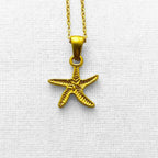 Jalvaasi - Star Fish Charm - 18k Gold PVD -  - LUMENAURA
