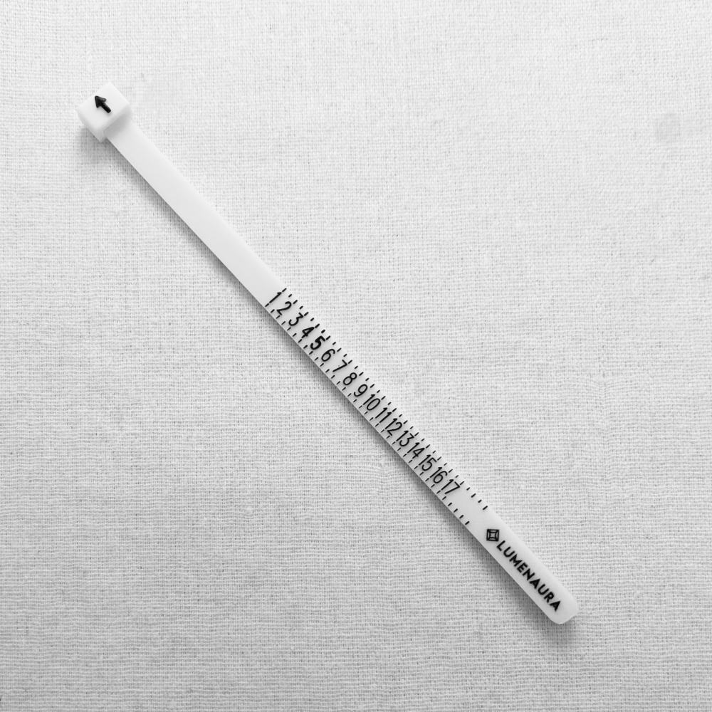 LUMENAURA Right Fit Kit - Ring Size Measuring Tool