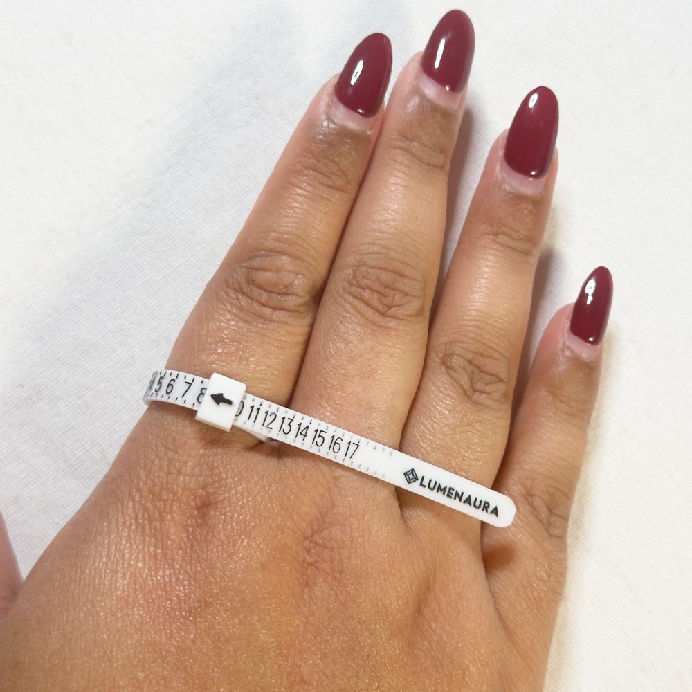 LUMENAURA Right Fit Kit - Ring Size Measuring Tool