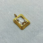 Shobha - CZ Necklace - 18k Gold PVD