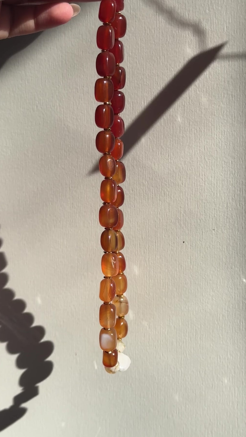 Ember - Handcrafted Beaded Necklace