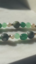Forest - Handcrafted Beaded Necklace