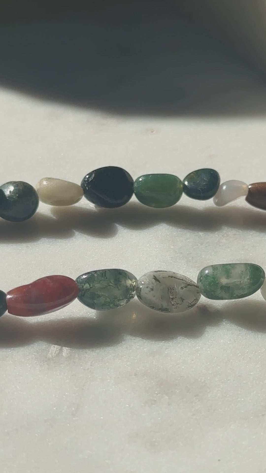 Riverbed - Handcrafted Beaded Necklace