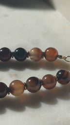 Espresso - Handcrafted Beaded Necklace